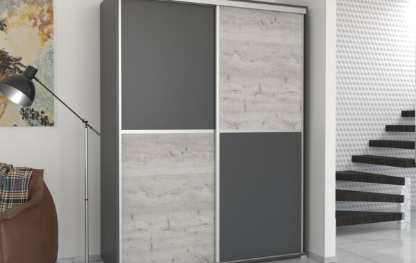 Atlanta  tolóajtós gardrób 160cm