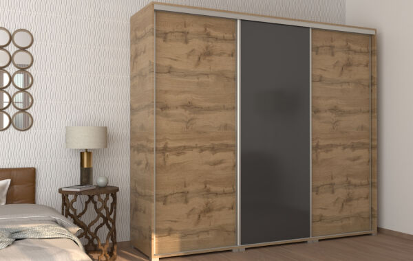 Bellini tolóajtós gardrób 240cm