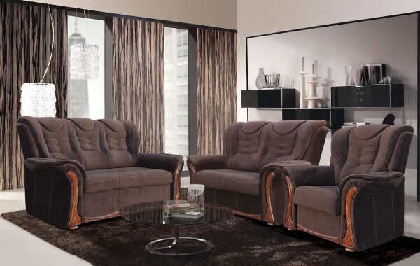 Rotterdam 3-2-1 erősített rugós ülőgarnitúra