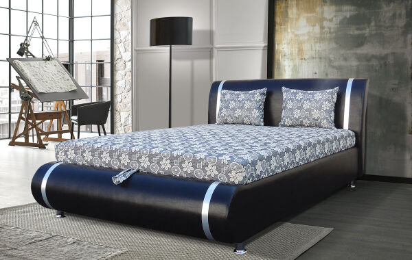 Zeusz franciaágy, erősített rugós, vagy nagy rugalmasságú vastag habos