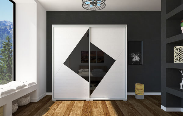 Columbia tolóajtós gardrób