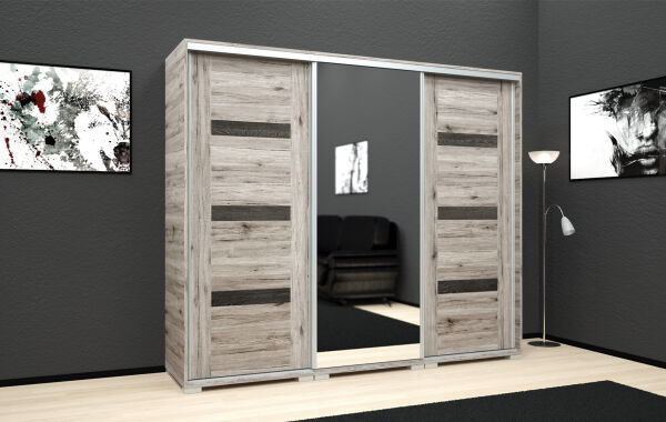 Capri tolóajtós gardrób