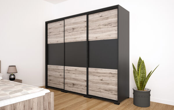 Lux tolóajtós gardrób